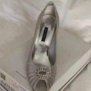 Caparros Silver Heels